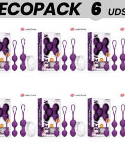 ECOPACK 6 UDS - REWOLUTION REWOBEADS BOLAS VIBRADORAS CONTROL REMOTO CON TECNOLOGIA WATCHME