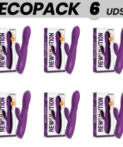 ECOPACK 6 UDS - REWOLUTION REWORABBIT VIBRADOR FLEXIBLE CON RABBIT