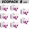 ECOPACK 8 UDS - COVERME KEGEL ENTRENADOR PELVICO LILA
