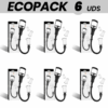 ECOPACK 6 UDS - INTENSE PUMP ONDAS ESTIMULADORAS PEZONES MUJER