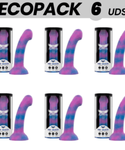 ECOPACK 6 UDS - MYTHOLOGY DION GALACTIC DILDO M - VIBRADOR COMPATIBLE CON WATCHME WIRELESS TECHNOLOGY