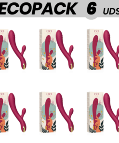 ECOPACK 6 UDS - CICI BEAUTY PREMIUM SILICONE RABBIT VIBRATOR