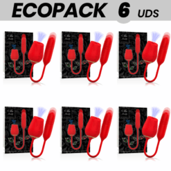 ECOPACK 6 UDS - MIA AMALFI DOBLE PLEASURE ONDAS ESTIMULADORAS + UP AND DOWN