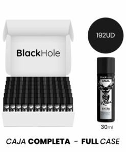 MOQ 192 - BLACK HOLE BASE SILICONA CONCENTRADA DILATACION ANAL 30 ML