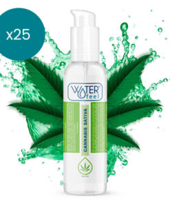 WATERFEEL - LUBRICANTE CANNABIS 150 ML PACK 25 UDS