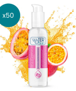 WATERFEEL - LUBRICANTE BASE AGUA FRUTA DE LA PASION 175 ML PACK 50 UDS