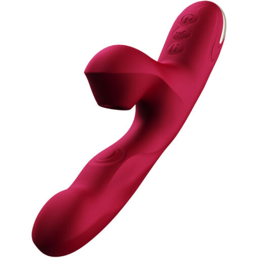 ARMONY - BUMP VIBRADOR  ONDAS ESTIMULADORAS MODELO 2 BURDEOS - Imagen 5