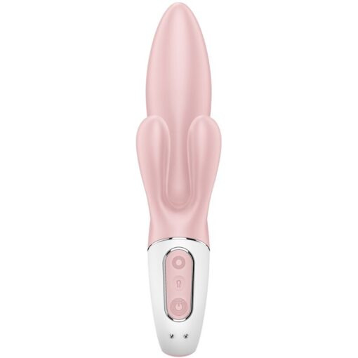 SATISFYER - AIR PUMP BUNNY 3 INFLABLE VIBRADOR RABBIT ROSA - Imagen 2
