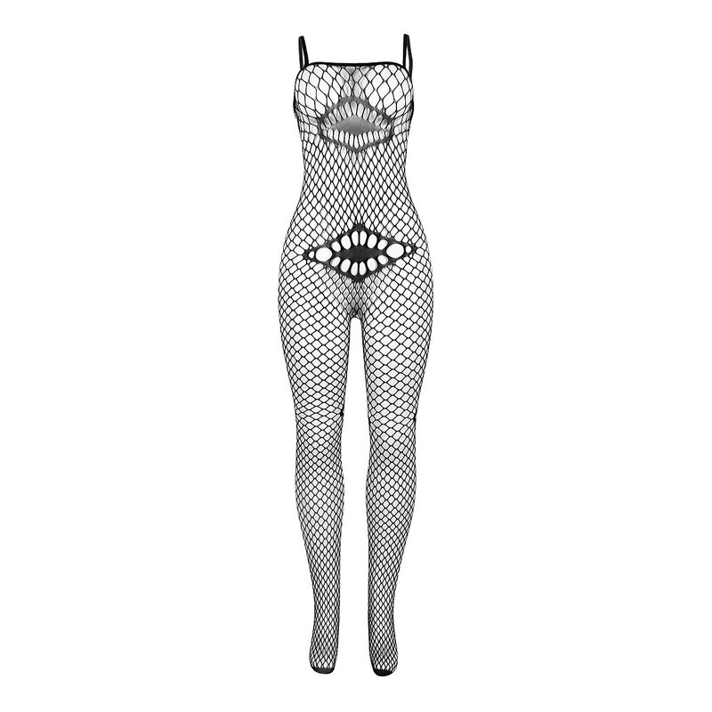 SUBBLIME - 952112 BODYSTOCKING DE REJILLA CON DETALLE EN PECHO Y VIENTRE NEGRO TALLA ÚNICA - Imagen 4