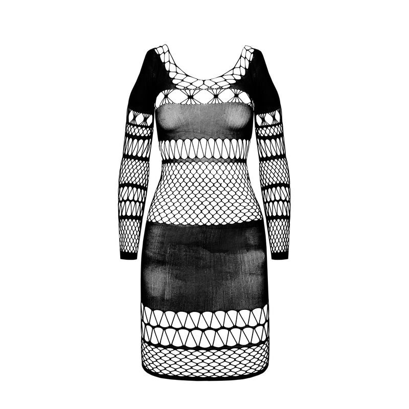 PASSION - BS 105 BODYSTOCKING ROJO TALLA ÚNICA - Imagen 3