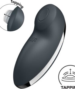 SATISFYER - TAP  CLIMAX 2 VIBRADOR  ESTIMULADOR GRIS