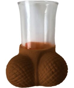 DIABLO PICANTE - VASO CHUPITO CRISTAL CON HUEVOS MULATO