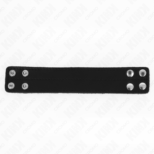 KINK - ANILLO PENE CUERO CON CIERRE A PRESIÓN 18.5 X 3.3 CM - Imagen 3