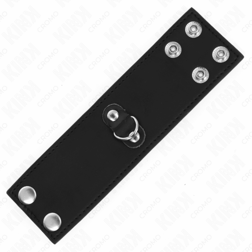 KINK - ANILLO PENE CUERO CON CIERRE A PRESIÓN 18 X 5 CM - Imagen 4