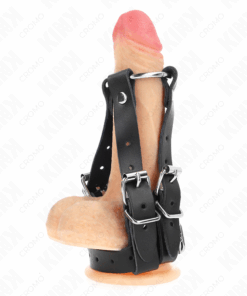 KINK - ANILLO PENE CON MÚLTIPLES CORREAS AJUSTABLE