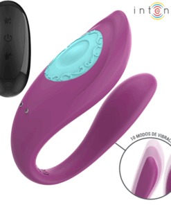 INTENSE - ANNIE ESTIMULADOR  VIBRADOR FORMA DE U MORADO CONTROL REMOTO