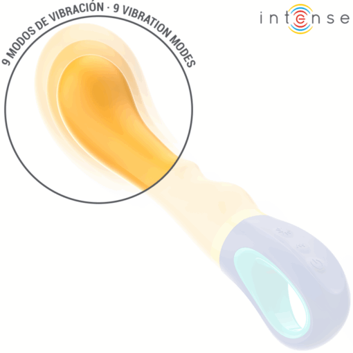 INTENSE - SHAGGY VIBRADOR PUNTO-G AMARILLO - Imagen 3