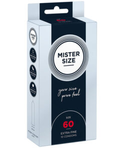 MISTER SIZE - PRESERVATIVOS TALLA XL 60 MM (10 UNIDADES)