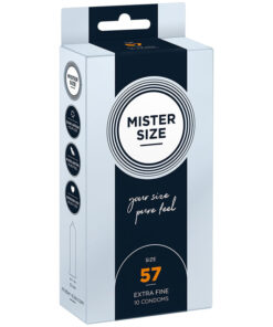 MISTER SIZE - PRESERVATIVOS TALLA L 57 MM (10 UNIDADES)