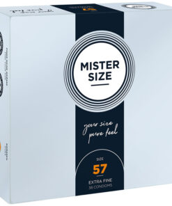 MISTER SIZE - PRESERVATIVOS TALLA L 57 MM (36 UNIDADES)