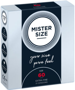 MISTER SIZE - PRESERVATIVOS TALLA XL 60 MM (3 UNIDADES)