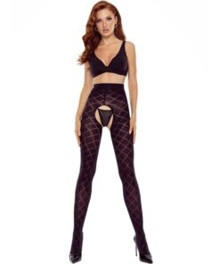 PASSION - TIOPEN 025 MEDIAS CROTCHLESS NEGRO 1/2 40 DEN