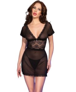 CHILIROSE - CR 4830 BABYDOLL NEGRO L