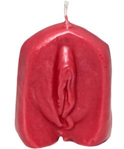 DIABLO PICANTE - VELA FORMA VAGINA ROJO