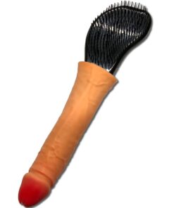 DIABLO PICANTE - CEPILLO PARA PELO CON PENE EN LA PUNTA
