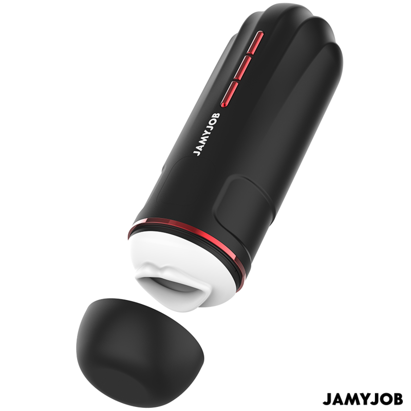 JAMYJOB - MEGABITE MASTURBADOR BOCA AUTOMÁTICO 5 MODOS SUCCIONADOR Y VIBRACIÓN - Imagen 4