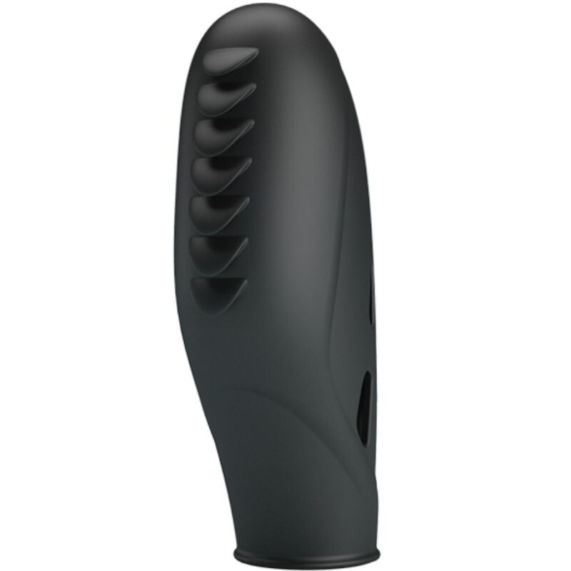 PRETTY LOVE - GILO VIBRADOR DE DEDO SILICONA NEGRO - Imagen 2