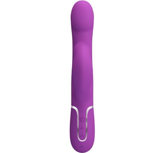 PRETTY LOVE - VIBRADOR  ESTIMULADOR MULTIFUNCIÓN 4 EN 1 MORADO - Imagen 2