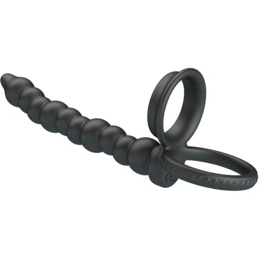 PRETTY LOVE - DILLION ANILLO PENE PARA DONLE PENETACIÓN NEGRO - Imagen 4
