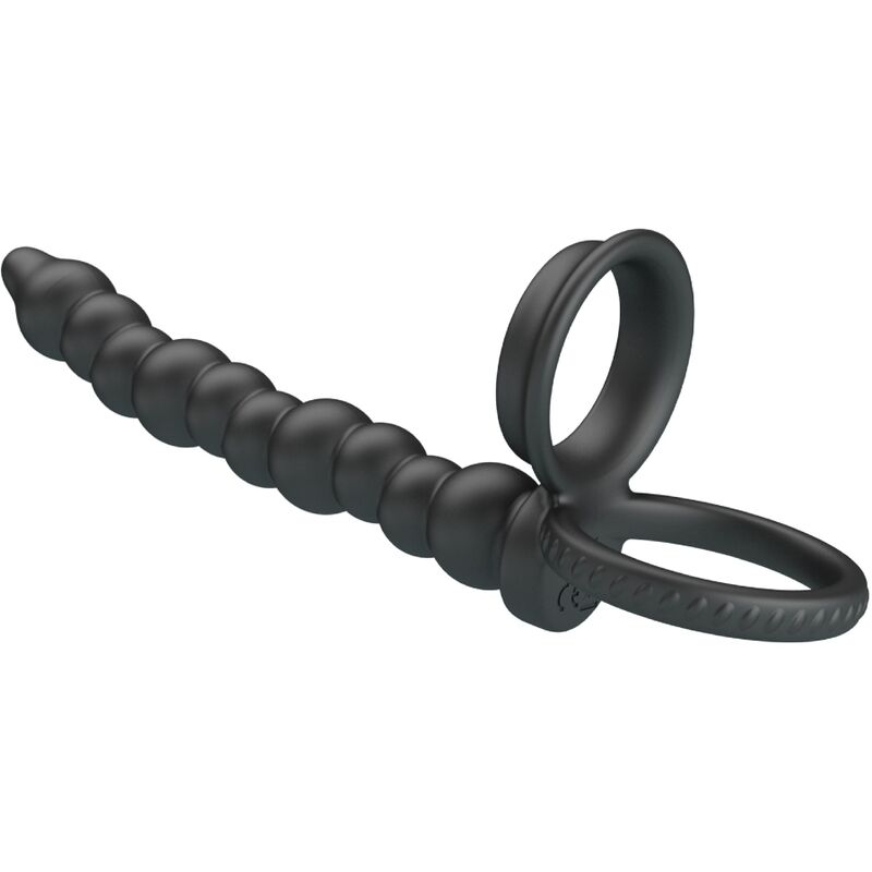 PRETTY LOVE - DILLION ANILLO PENE PARA DONLE PENETACIÓN NEGRO - Imagen 4