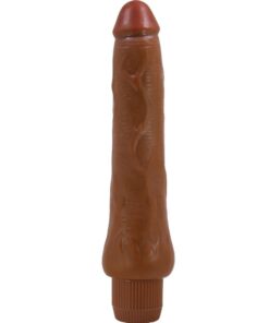 BAILE - DRYAD VIBRADOR REALÍSTICO 25 CM MULATO