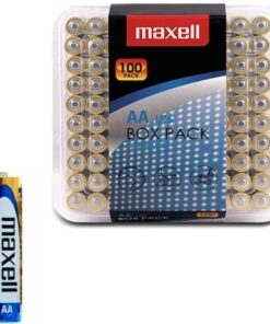 MAXELL - PILA ALCALINA AA LR6 PACK*100 PILAS
