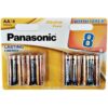 PANASONIC - BRONZE PILA ALCALINA AA LR6 BLISTER*8