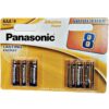 PANASONIC - BRONZE PILA ALCALINA AAA LR03 BLISTER*8