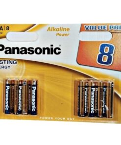 PANASONIC - BRONZE PILA ALCALINA AAA LR03 BLISTER*8
