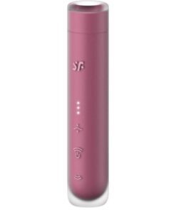 SATISFYER - FIRST KISS ESTIMULADOR CLÍTORIS POR ONDAS GRANATE
