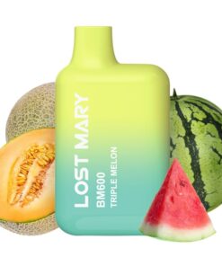 LOST MARY - BM600 VAPER NICOTINA 2% DESECHABLE SABOR TRIPLE MELÓN