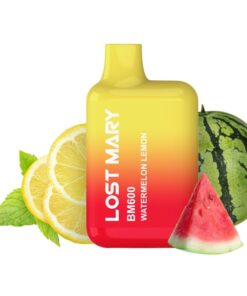 LOST MARY - BM600 VAPER NICOTINA 2% DESECHABLE SABOR SANDÍA LIMÓN