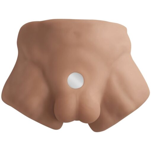 SILEXD - APOLLO S TORSO BAJO REALÍSTICO MASCULINO CARAMELO - Imagen 3