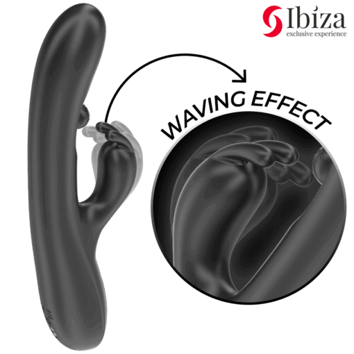 IBIZA - POTENTE VIBRADOR RABBIT CON PERLA ROLLING MASAJEADORA - Imagen 5