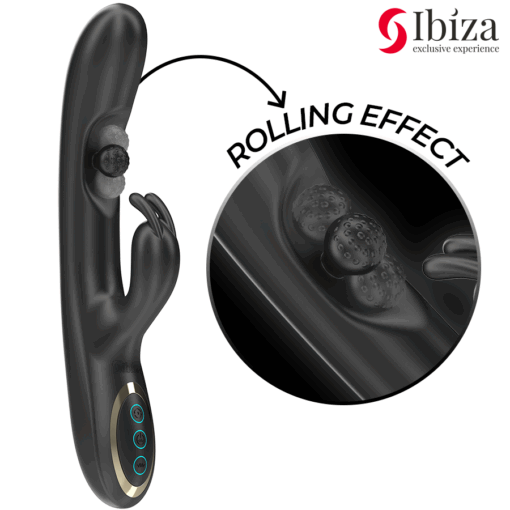 IBIZA - POTENTE VIBRADOR RABBIT CON PERLA ROLLING MASAJEADORA - Imagen 3