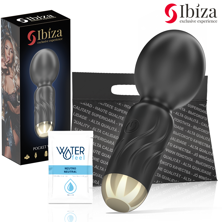 IBIZA - VIBRADOR MASAJEADOR WAND DE BOLSILLO - Imagen 2