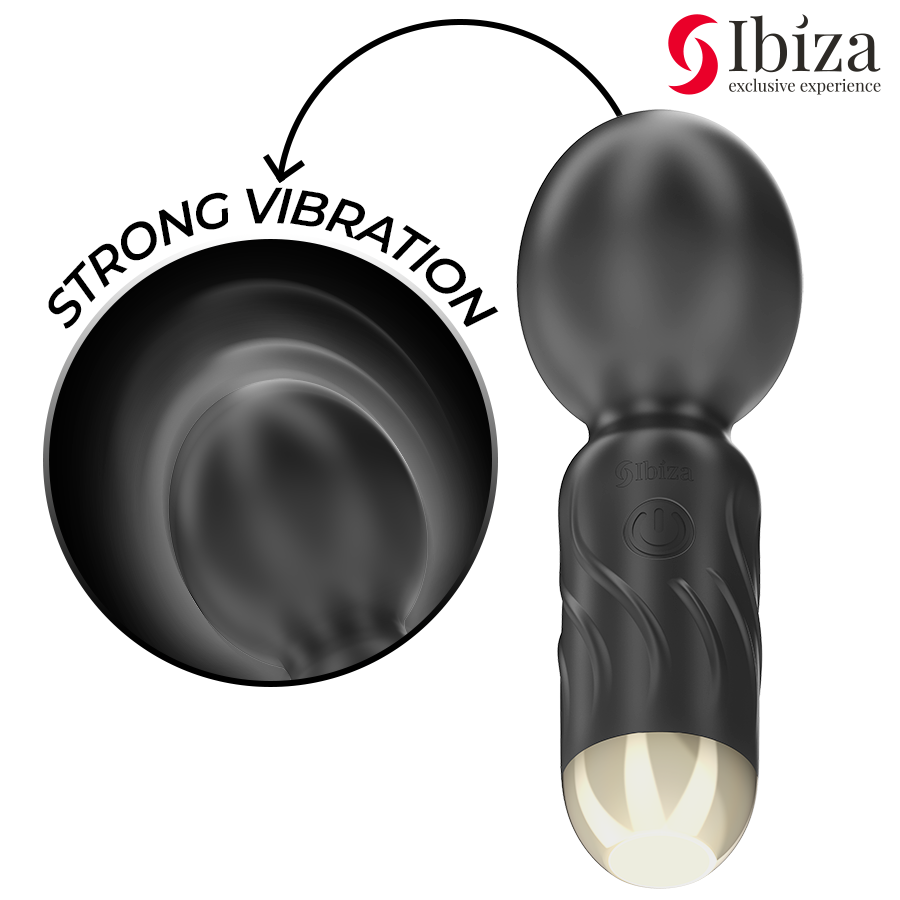 IBIZA - VIBRADOR MASAJEADOR WAND DE BOLSILLO - Imagen 3