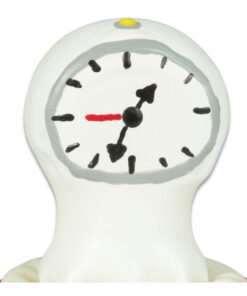 CONDOMERIE - PRESERVATIVO DECORATIVO PINTADO A MANO RELOJ