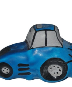CONDOMERIE - PRESERVATIVO DECORATIVO PINTADO A MANO TRACTOR AZUL XL