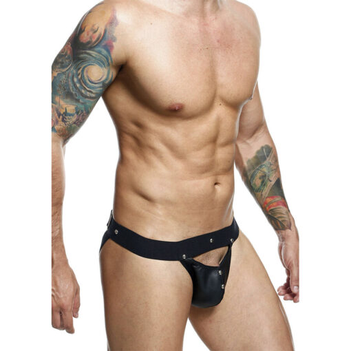 MOB - DNGEON JOCKSTRAP DEPORTISTA NEGRO TALLA ÚNICA - Imagen 4
